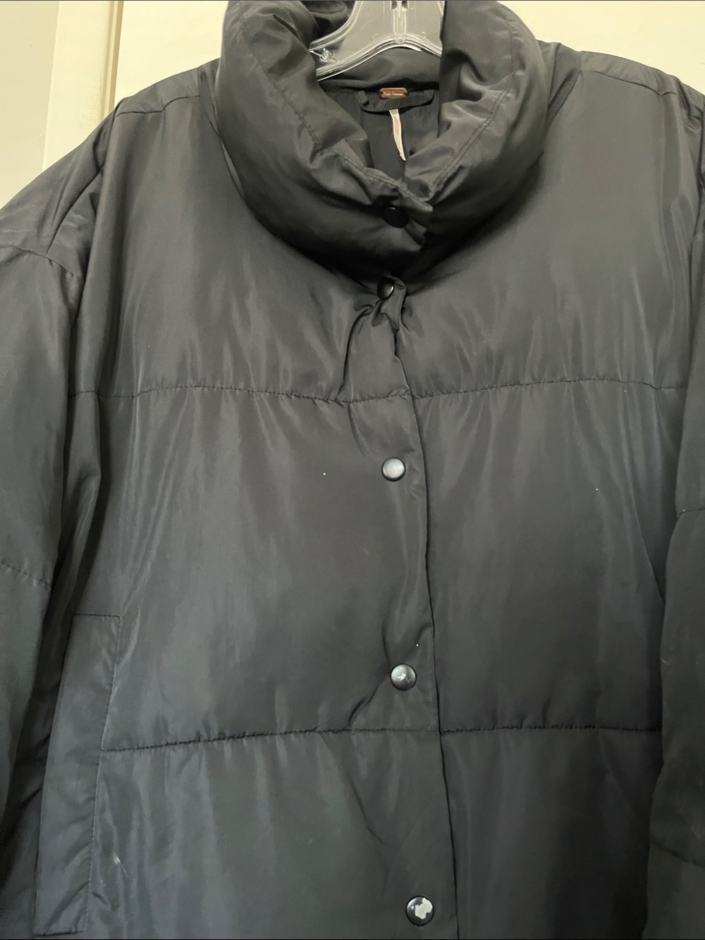 Free people |  Weekender Black Quilted Puffer jacket - Picture 5 of 9